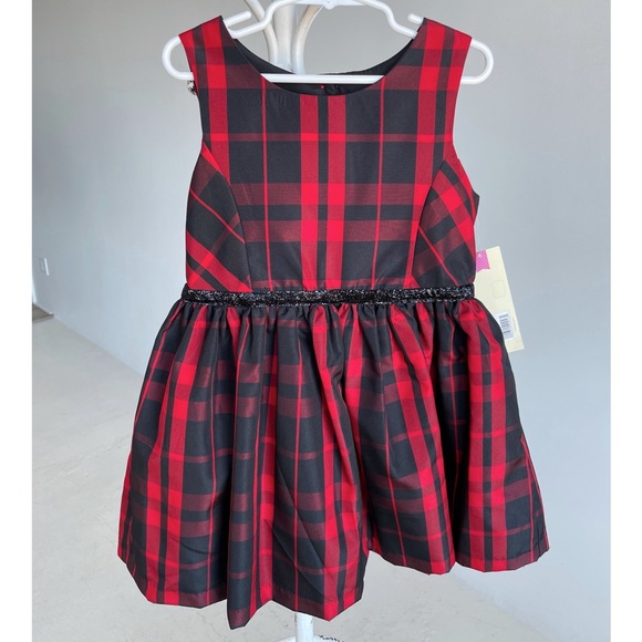 Cherokee Red & Black Plaid Dress with tags - Picture 1 of 3